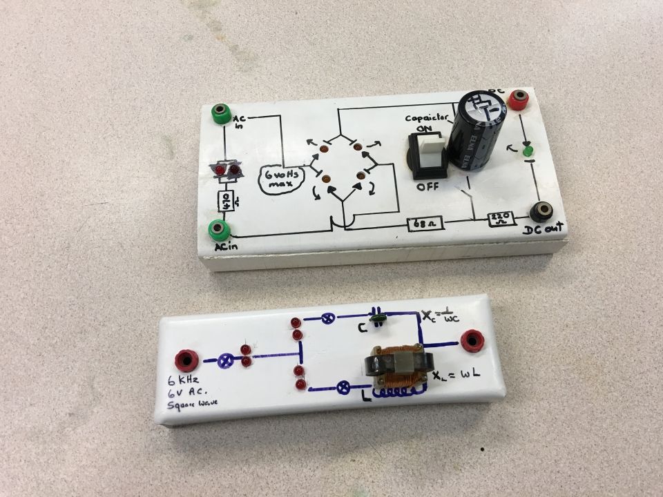 圖六：整流與濾波電路實例